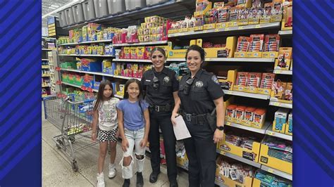 Shopping with the Sheriff: 200 children gifted $200 Walmart shopping spree in Fort Lauderdale